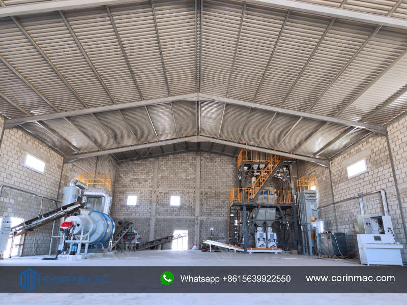 Линия по производству сухих строительных смесей 5-30т/ч